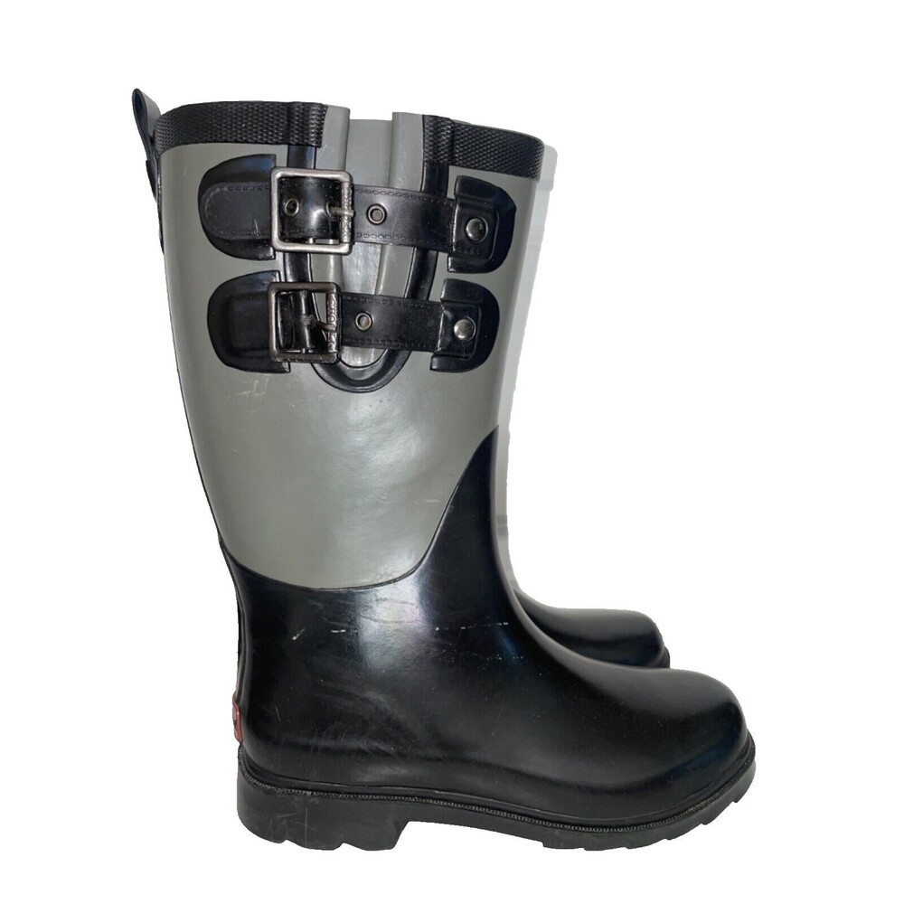 Chooka Women's Rain Boots size 5 Old Money Preppy Colorblock